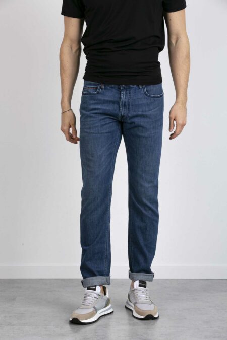 RE-HASH-JEANS HOOPER SCURO TENCEL-RHP4002A502D5 USE 44