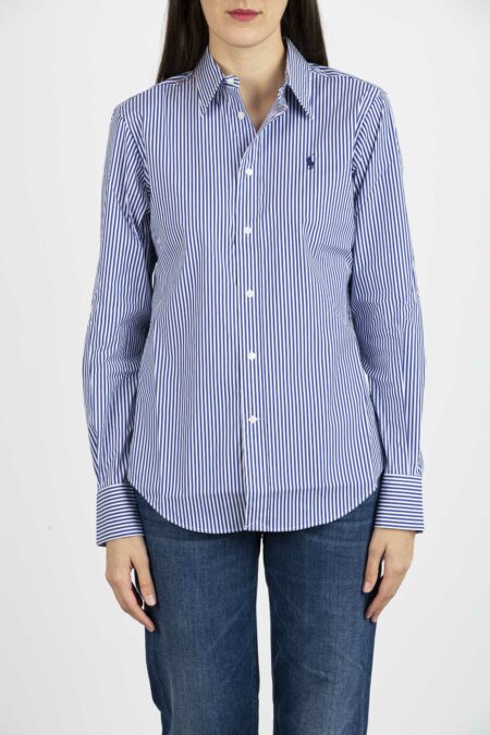 RALPH LAUREN-CAMICIA A RIGHE CLASSIC FIT-RL780676P2 NAVY 8