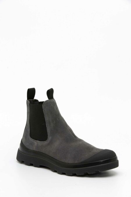 PANCHIC-BEATLE BOOT SUEDE-PANP03M1900300005 ANTRACITE 45