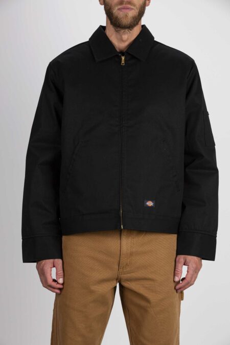 DICKIES-GIACCA LINED EISENHOWER-DICDK0A4XK4 BLACK XL