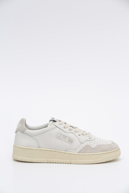 AUTRY-SCARPA OPEN LOW LEAT/LEAT WHITE-AUAOLMCE10P24 WHITE 44