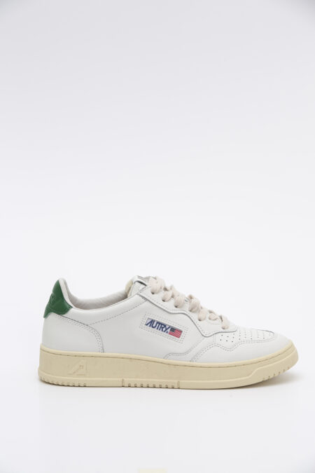 AUTRY-SCARPA MEDALIST LOW LEAT/LEAT WHT/GREEN-AUAULMLL20P24 GREEN 45