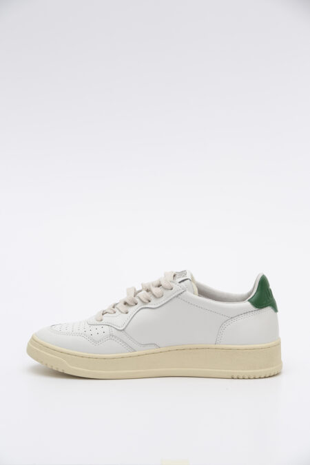 AUTRY-SCARPA MEDALIST LOW LEAT/LEAT WHT/GREEN-AUAULMLL20P24 GREEN 46