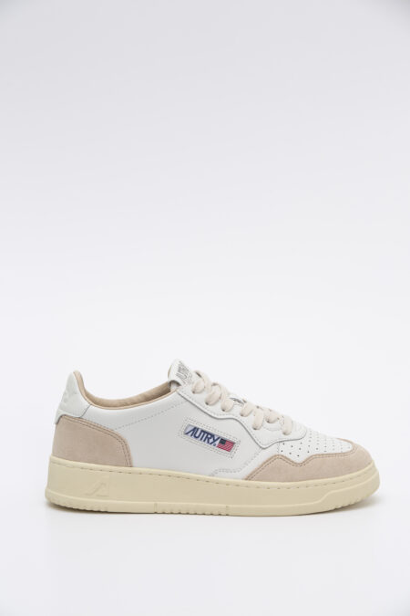 AUTRY-SCARPA MEDALIST LOW LEAT/SUEDE WHITE-AUAULMLS33P24 WHITE 44