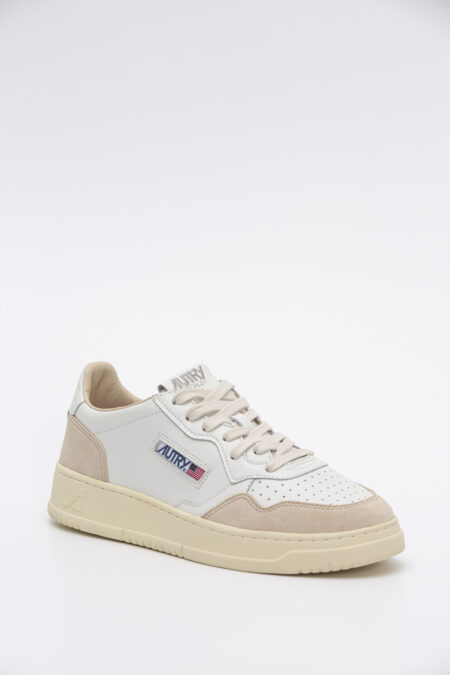 AUTRY-SCARPA MEDALIST LOW LEAT/SUEDE WHITE-AUAULMLS33P24 WHITE 46