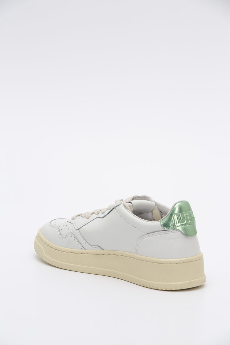 AUTRY-SCARPA MEDALIST LOW LEAT/LEAT WHT/PAST GRN-AUAULWLL62 GREEN 40