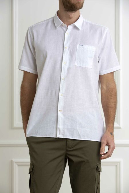 BARBOUR-CAMICIA NELSON S/S-BBMSH5093MSH WHITE XXL