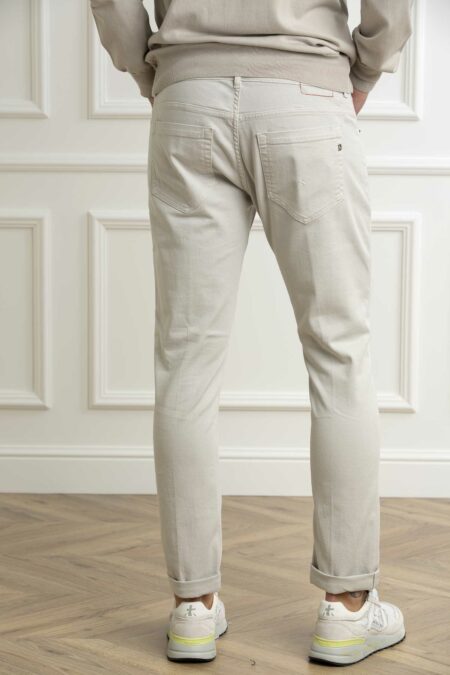 DONDUP-JEANS GEORGE COLORATO PTD-DDUP232BS0030 GRIGIO 36