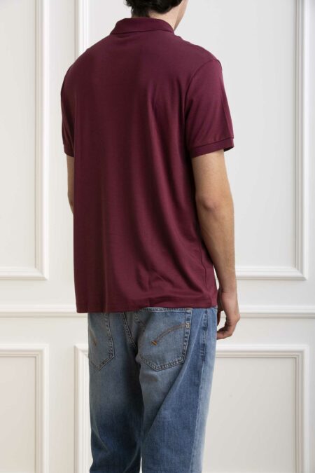 LACOSTE-POLO JERSY MM-LCDH2050P4 BORDO 5