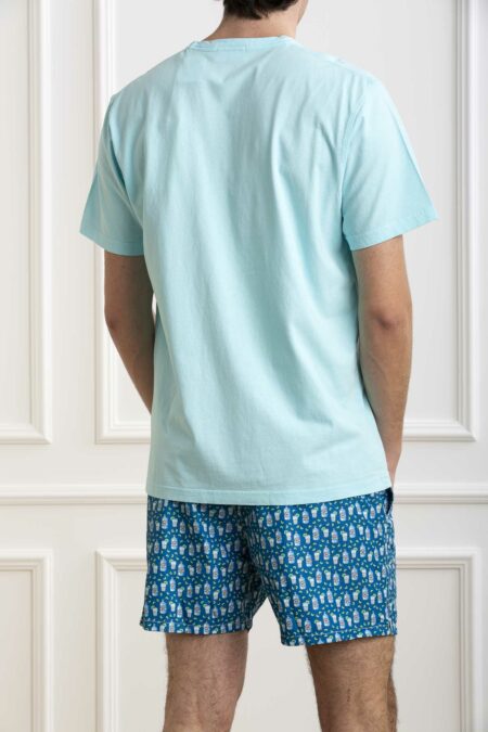 SAINT BARTH-T-SHIRT DOVER-MC2DOV0001 AZZURRO XL