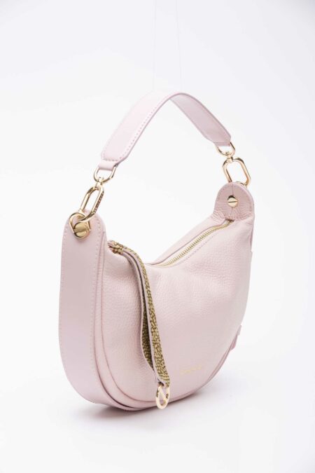 BORBONESE-BORSA HOBO PETITE CHANTILLY-BO923776BB6 ROSA TU