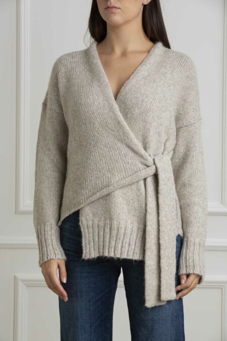 ALPHA-CARDIGAN SCIALLATO-APAD8162E FOSCHIA 44