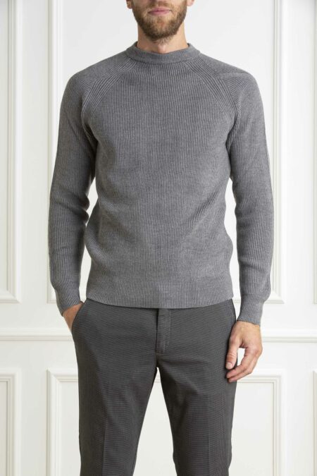 ALPHA-GIROCOLLO SELLA COSTA INGLESE M/L-APAU7060C GRIGIO 54