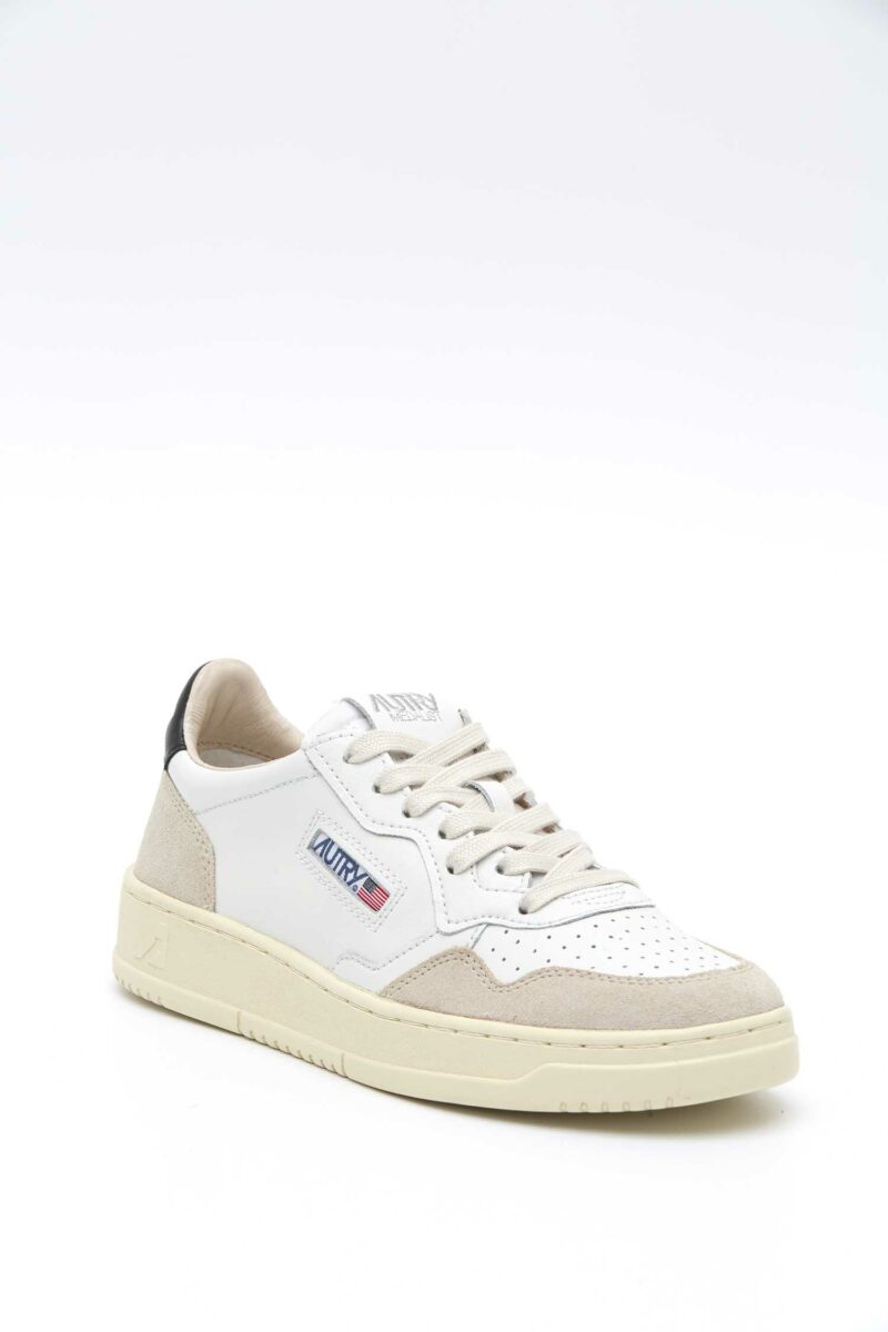 AUTRY-SCARPA L/SUEDE WHT/BLK MEDALIST-AUAULMLS21A24 WHITE 46