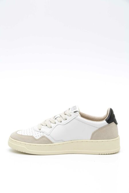 AUTRY-SCARPA L/SUEDE WHT/BLK MEDALIST-AUAULMLS21A24 WHITE 46