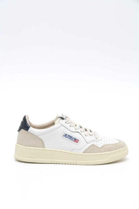 AUTRY-SCARPA L/SUEDE WHT/BLUE MEDALIST-AUAULMLS28A24 WHITE 47