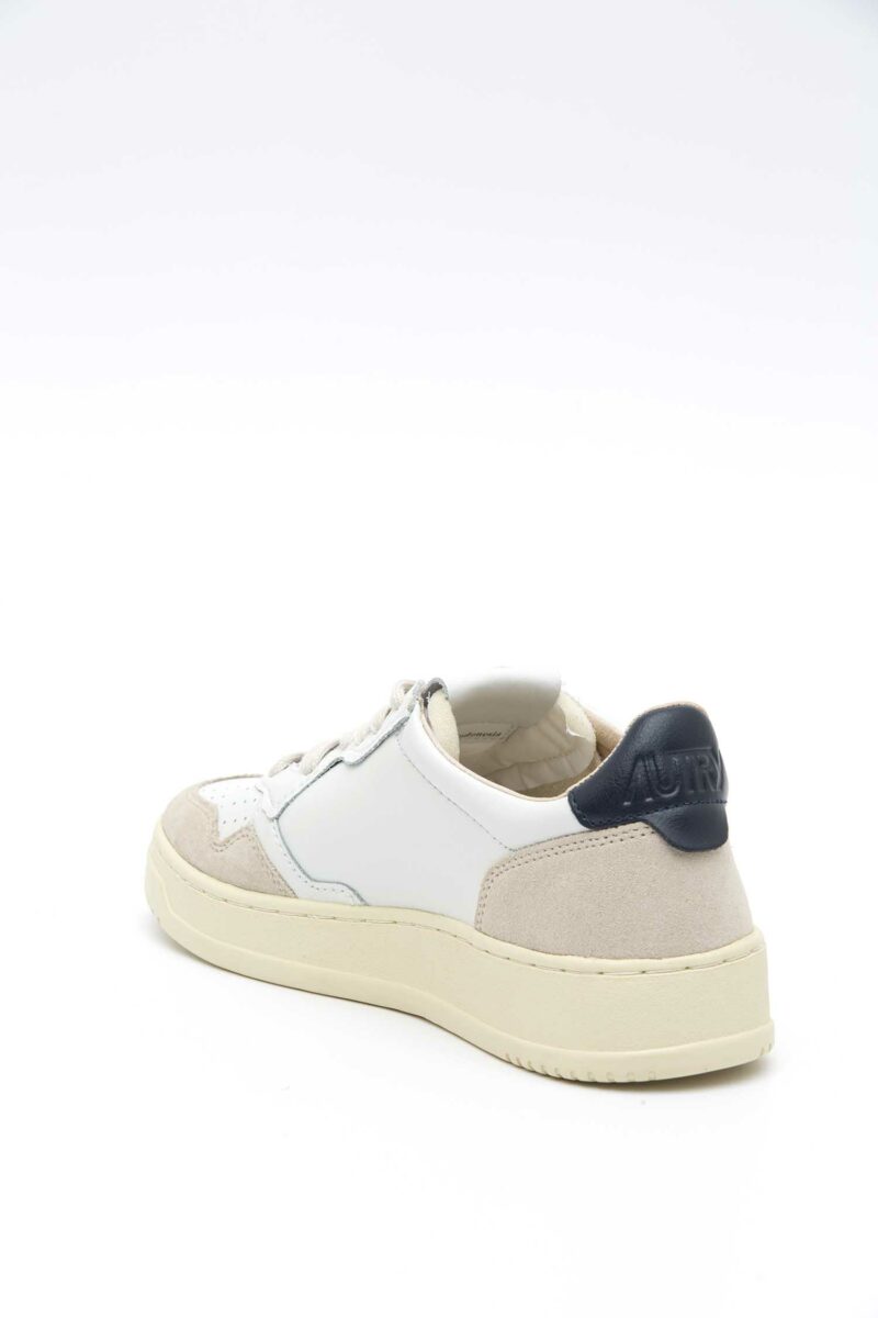 AUTRY-SCARPA L/SUEDE WHT/BLUE MEDALIST-AUAULMLS28A24 WHITE 47