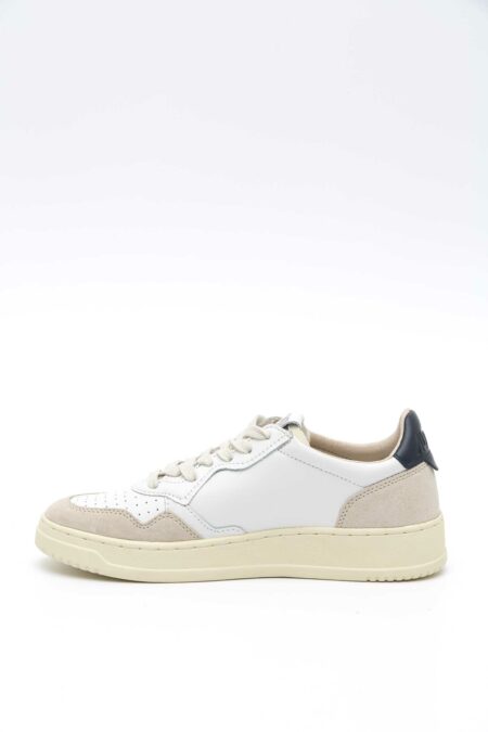 AUTRY-SCARPA L/SUEDE WHT/BLUE MEDALIST-AUAULMLS28A24 WHITE 47