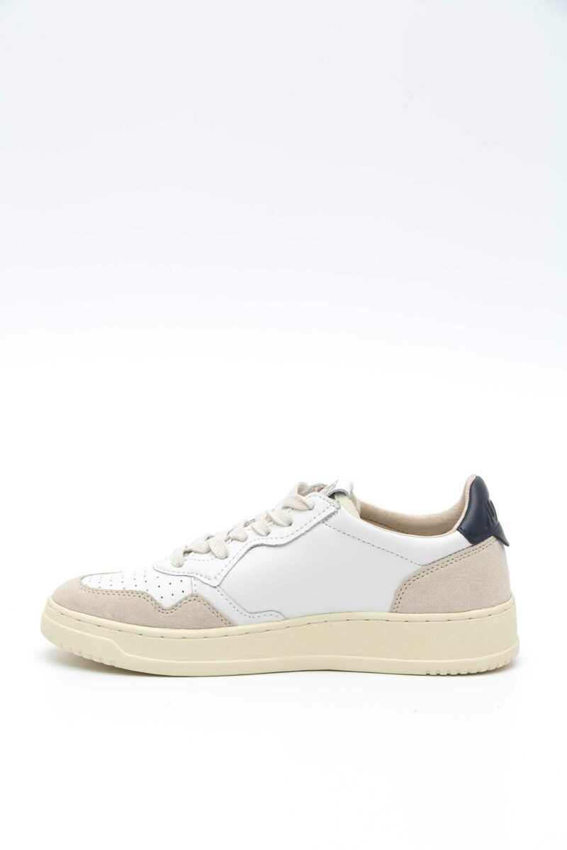 AUTRY-SCARPA L/SUEDE WHT/BLUE MEDALIST-AUAULMLS28A24 WHITE 47