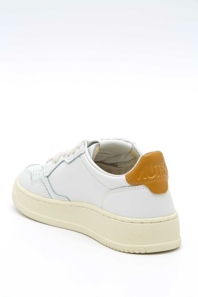 AUTRY-SCARPA L/LEAT WHT/HNY YLW MEDALIST-AUAULWLL70 WHITE 39