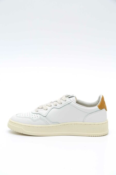 AUTRY-SCARPA L/LEAT WHT/HNY YLW MEDALIST-AUAULWLL70 WHITE 39