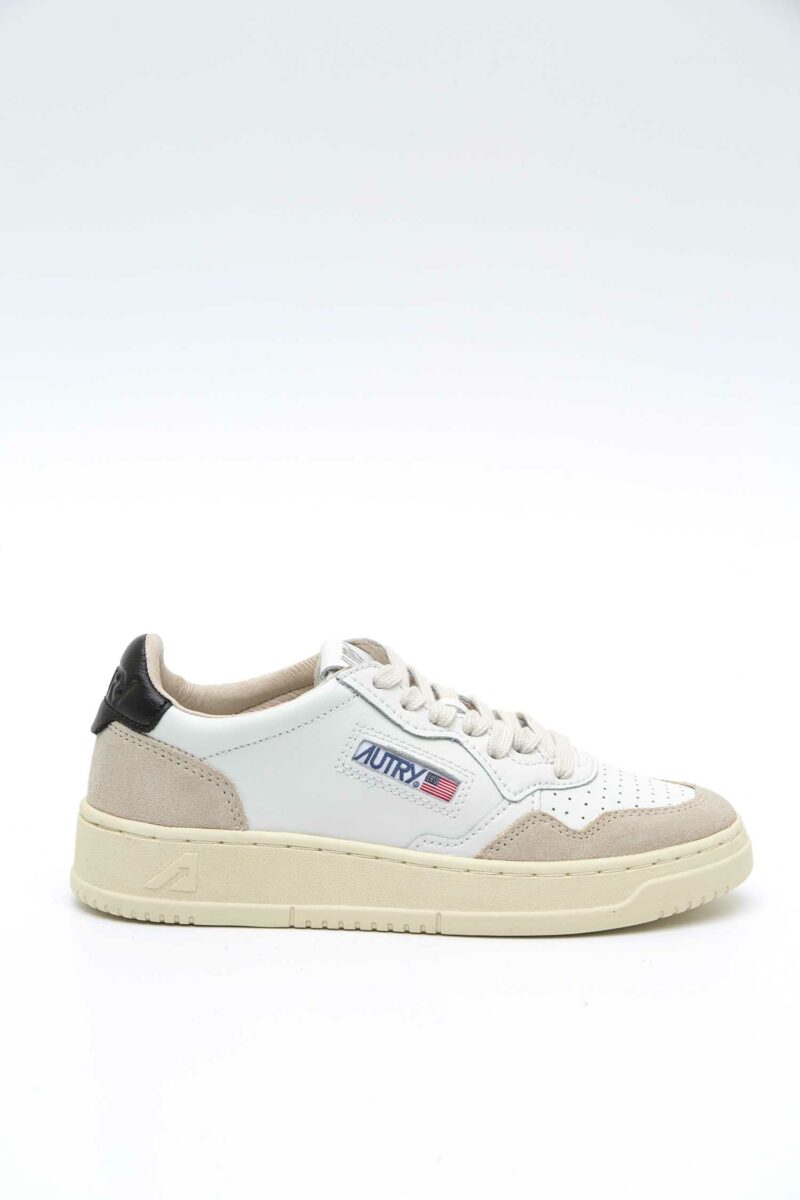 AUTRY-SCARPA L/SUEDE WHT/BLK MEDALIST-AUAULWLS21A24 WHITE 41