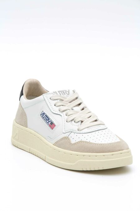 AUTRY-SCARPA L/SUEDE WHT/BLK MEDALIST-AUAULWLS21A24 WHITE 41