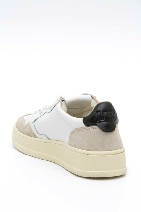 AUTRY-SCARPA L/SUEDE WHT/BLK MEDALIST-AUAULWLS21A24 WHITE 41