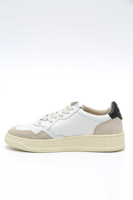 AUTRY-SCARPA L/SUEDE WHT/BLK MEDALIST-AUAULWLS21A24 WHITE 41