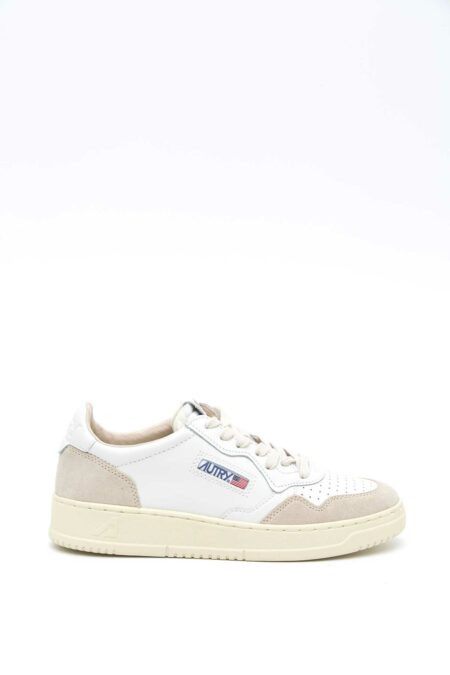 AUTRY-SCARPA L/SUEDE WHT MEDALIST-AUAULWLS33A24 WHITE 41