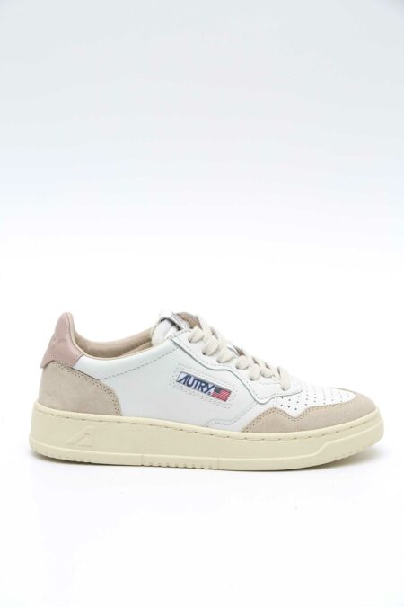 AUTRY-SCARPA L/SUEDE WHT/POW MEDALIST-AUAULWLS37A24 WHITE 41