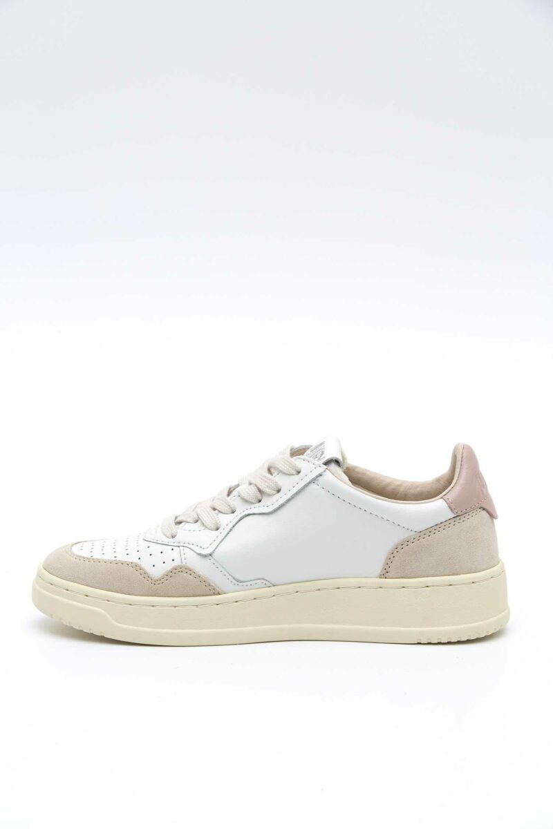 AUTRY-SCARPA L/SUEDE WHT/POW MEDALIST-AUAULWLS37A24 WHITE 41