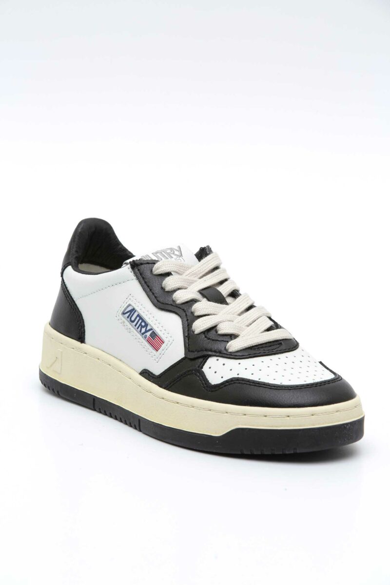 AUTRY-SCARPA L/LEAT WHT/BLK MEDALIST-AUAULWWB01A24 BLACK 41