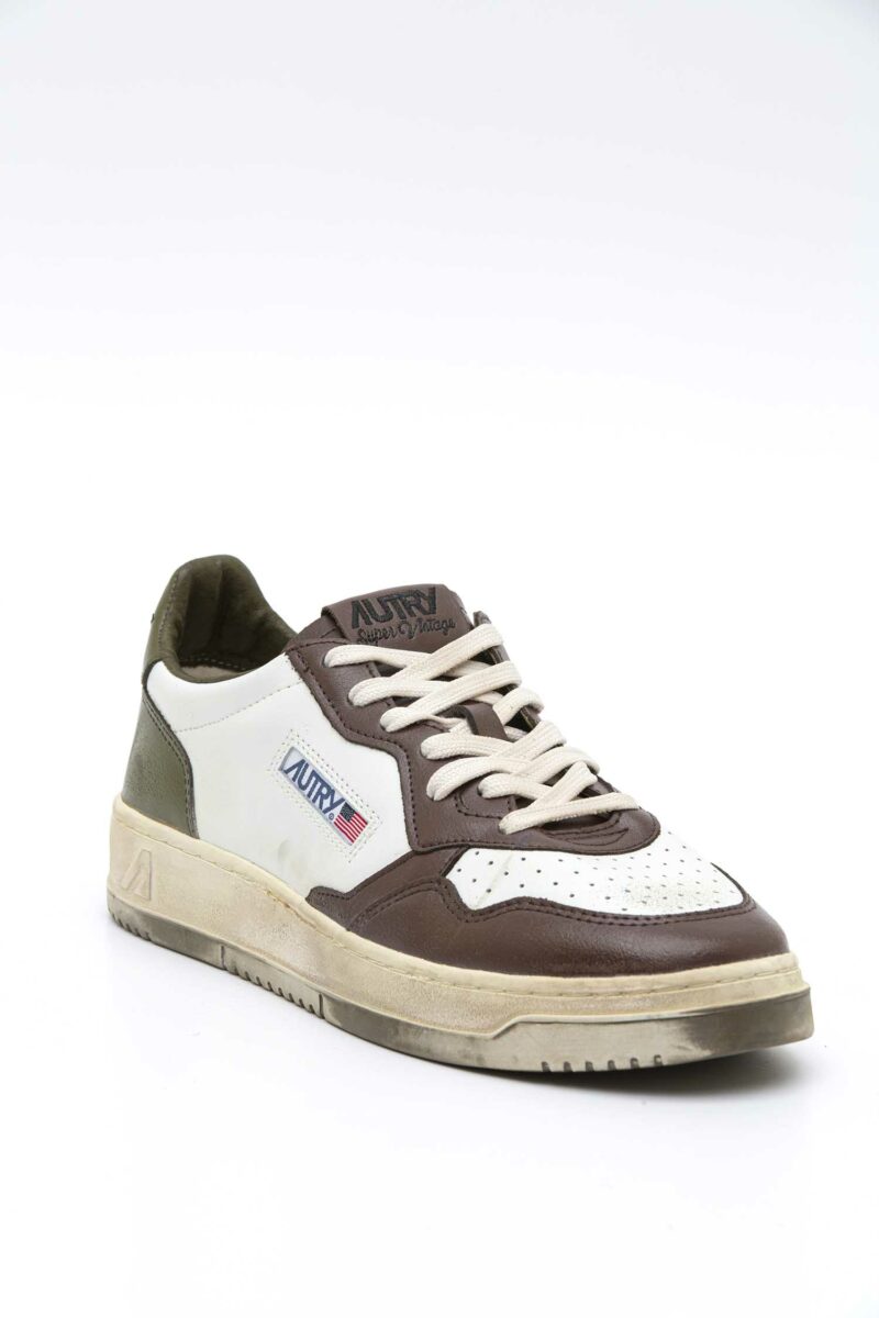 AUTRY-SCARPA V/LEAT BRWN/MLTRY SUP VINT-AUAVLMVL03 BROWN 44