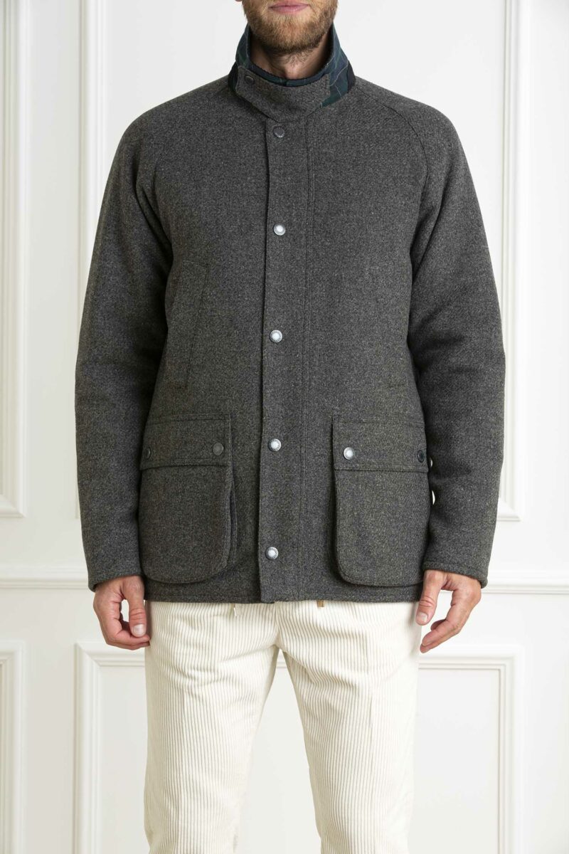 BARBOUR-GIUBBNINO BEDALE WOOL-BBMWO0283MWO CHARCOAL XL