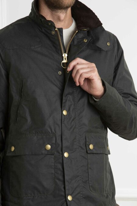 BARBOUR-GIUBBINO REELIN WAX-BBMWX1106MWX SAGE XL