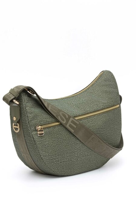 BORBONESE-LUNA BAG MIDDLE-BO934108I15A4 MILITARE TU