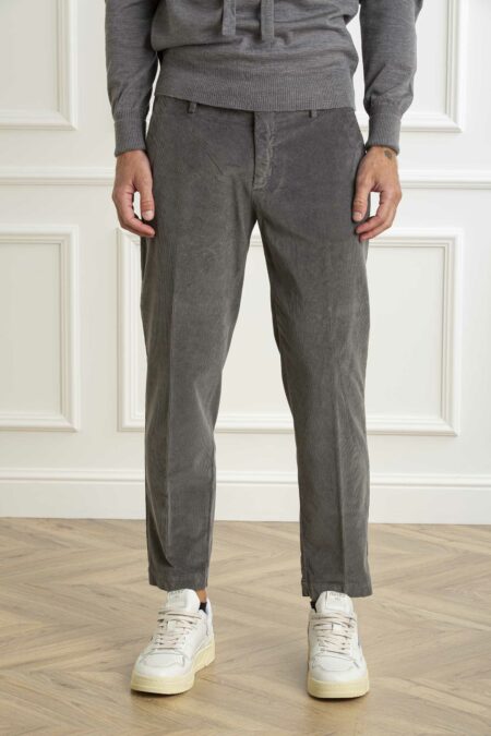 BRO SHIP-PANTALONE CARROT SARAJEVO-BROBSSAR8246F24 GRIGIO 36