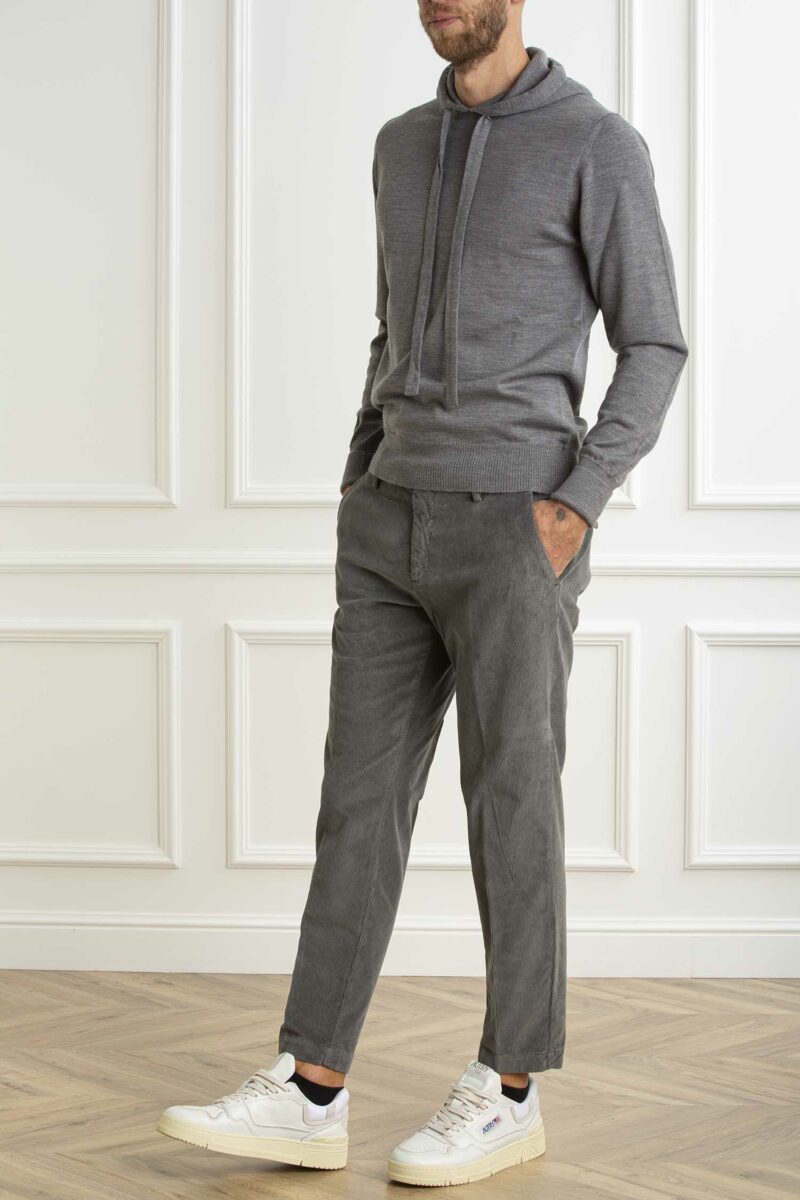 BRO SHIP-PANTALONE CARROT SARAJEVO-BROBSSAR8246F24 GRIGIO 36