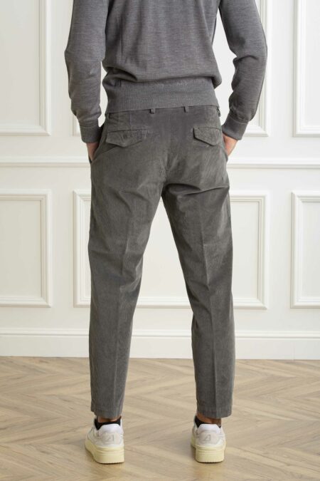 BRO SHIP-PANTALONE CARROT SARAJEVO-BROBSSAR8246F24 GRIGIO 36