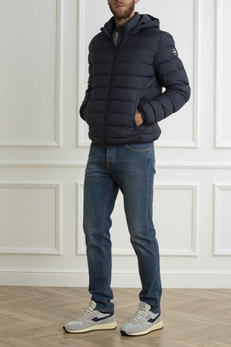 COLMAR ORIGINALS-PIUMINO STRECH CAPPUCCIO STACCABILE-COL12222SEA24 NAVY 60