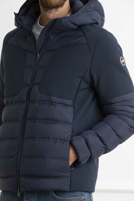 COLMAR ORIGINALS-PIUMINO BIMAT UOMO CAPPUCCIO-COL1286N1WQ NAVY 54