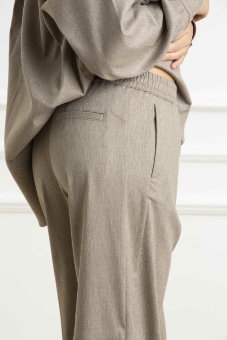 CRUNA-PANTALONE ILARIA 2316-CRUILARIA2316 BEIGE 42