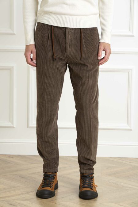 CRUNA-PANTALONE MITTE 1407-CRUMITTE1407 MORO 50