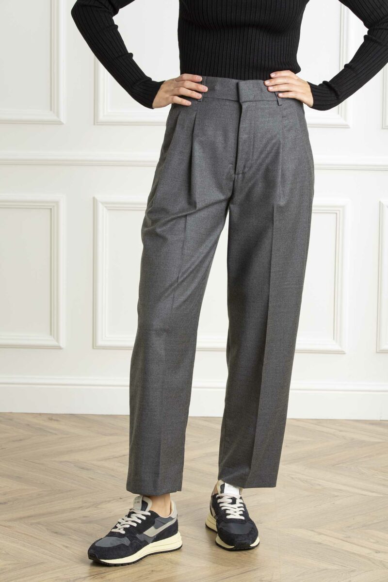 DONDUP-PANTALONE SHERYL XXX-DDDP739WS0105 GRIGIO 29