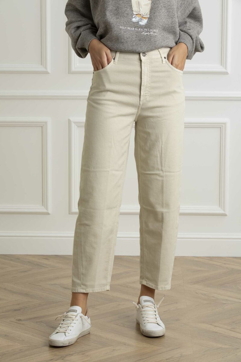 DONDUP-JEANS BESSIE IB6-DDDP784CS0179IB6 BEIGE 30