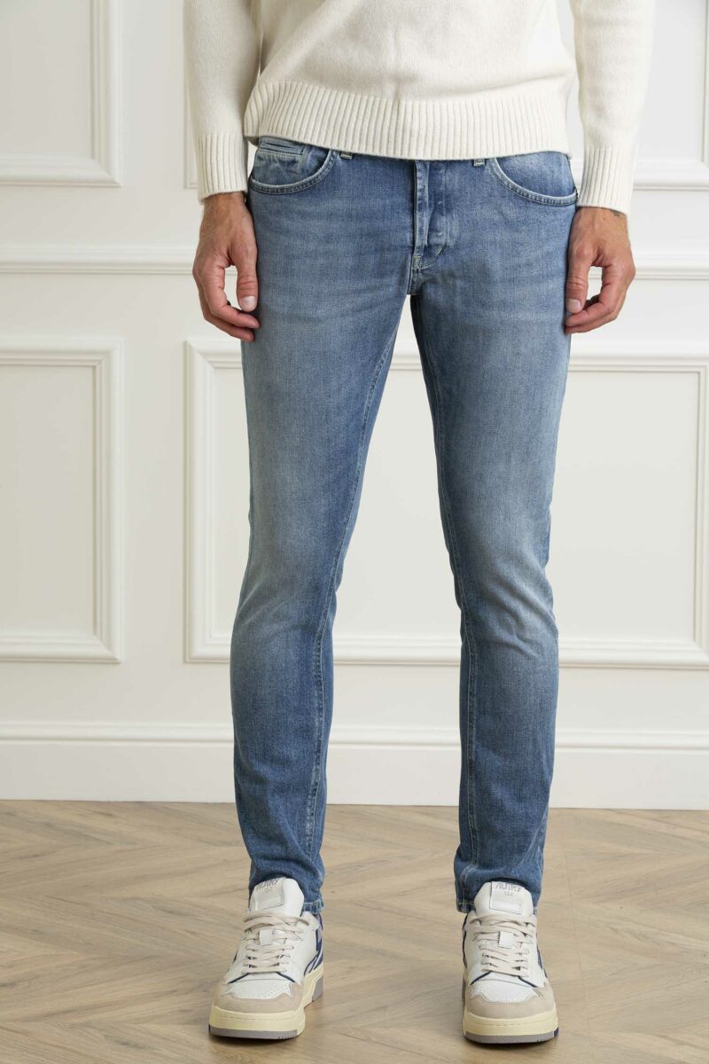 DONDUP-JEANS GEORGE UOMO HS2-DDUP232DSE340HS2 USED 38