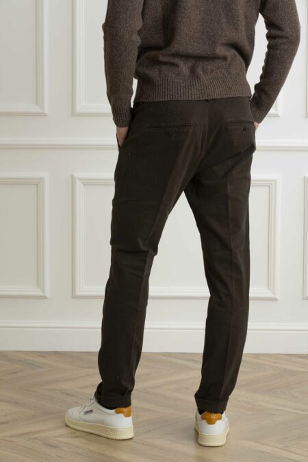 DONDUP-PANTALONE COLOR GAUBERT-DDUP235GSE043PTDA24 MARRONE 36