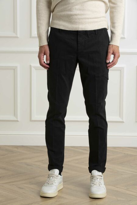 DONDUP-PANTALONE COLOR GAUBERT-DDUP235GSE043PTDA24 NERO 32