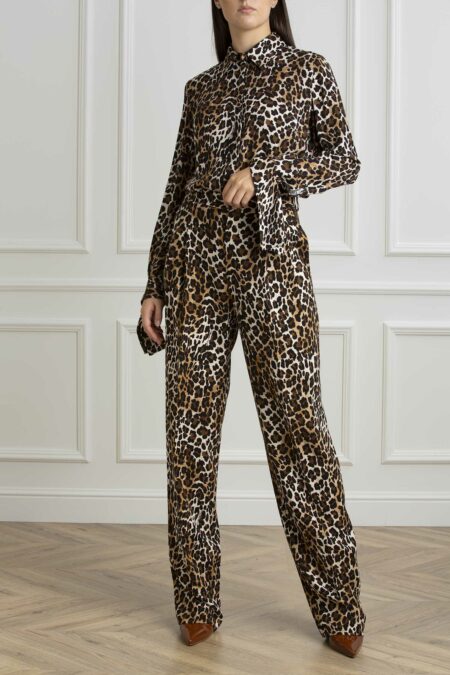 ELISABETTA FRANCHI-CAMICIA FANTASIA-EFCA09547E2 ANIMALIER 44